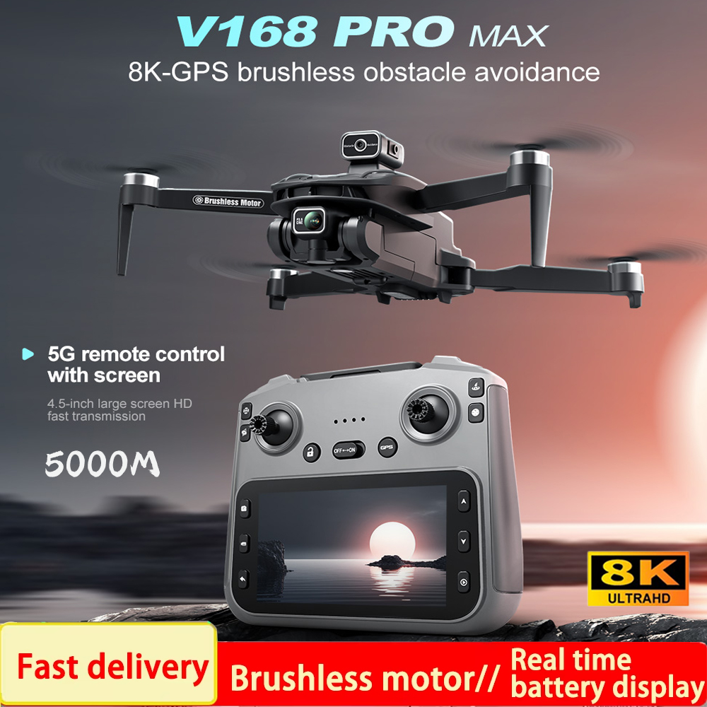 Drone Rc Explorer - 2025 V168 Pro MAX GPS Drone