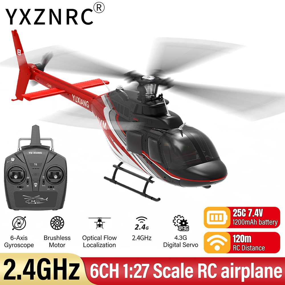Rc Helicopter Gyro - Avião RC YU XIANG 2.4G 6CH,