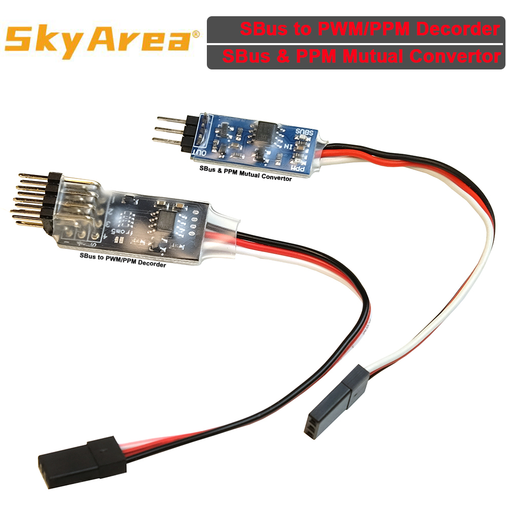 Frsky Receiver Module - SkyArea-SBUS PPM PWM Decorder Módulo De