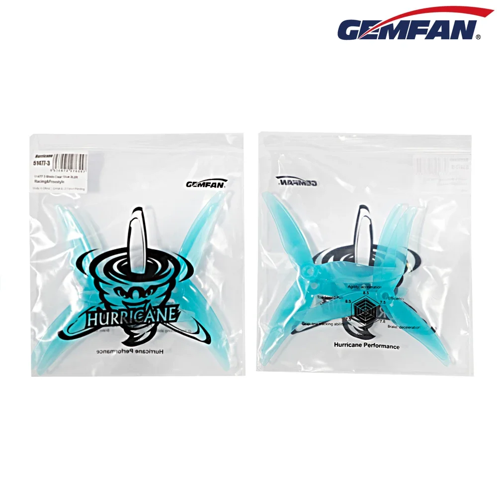 Drone Rc Diy - 10 pares (10cw + 10ccw) gemfan