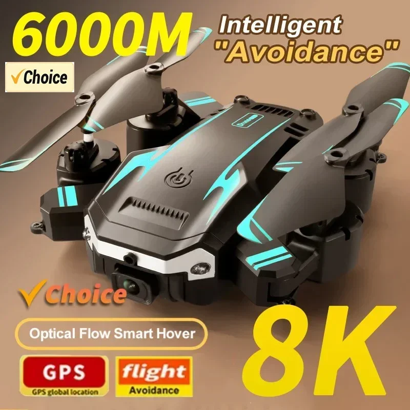 Drone Rc Gps - Drone G6 Pro 8K com Câmera