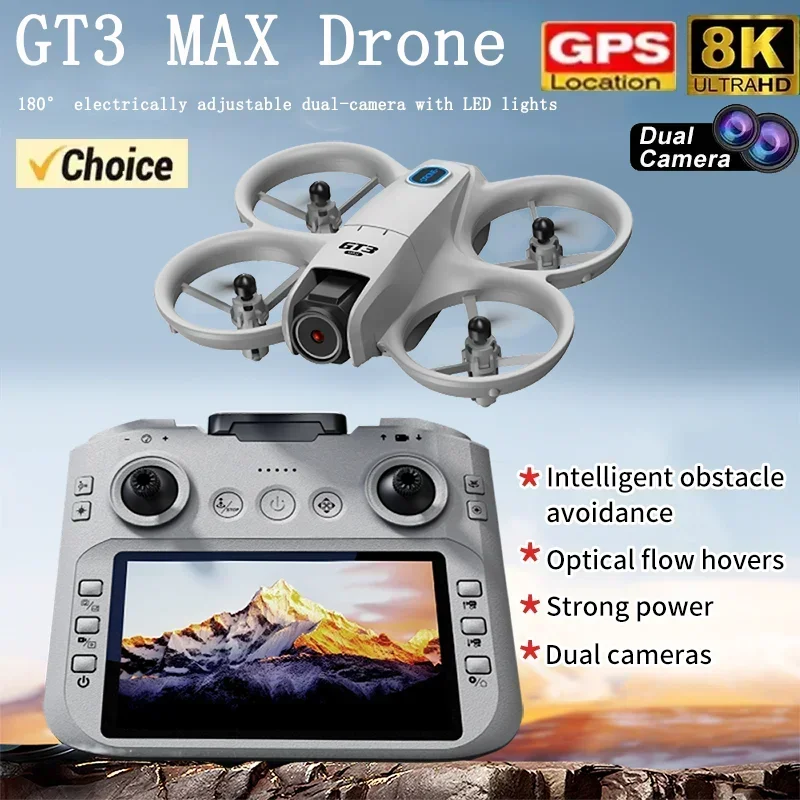 Drone Rc Gps - 2026 NOVO GT3 Mini com Drones