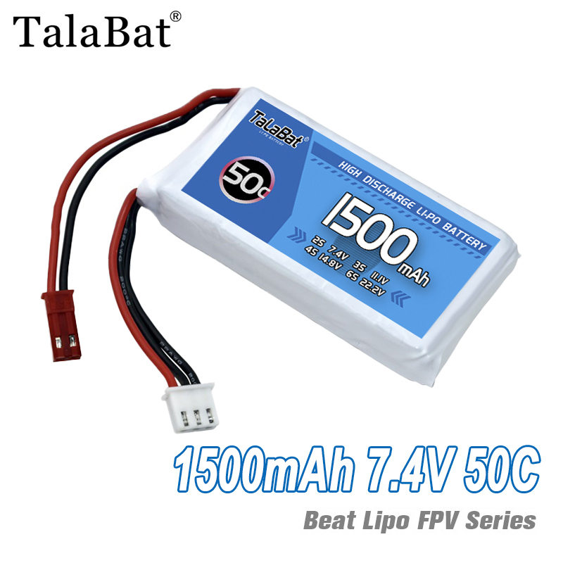 Drone Zll Rc - 3 unidades TalaBat 50C 1500mAh 7.4V