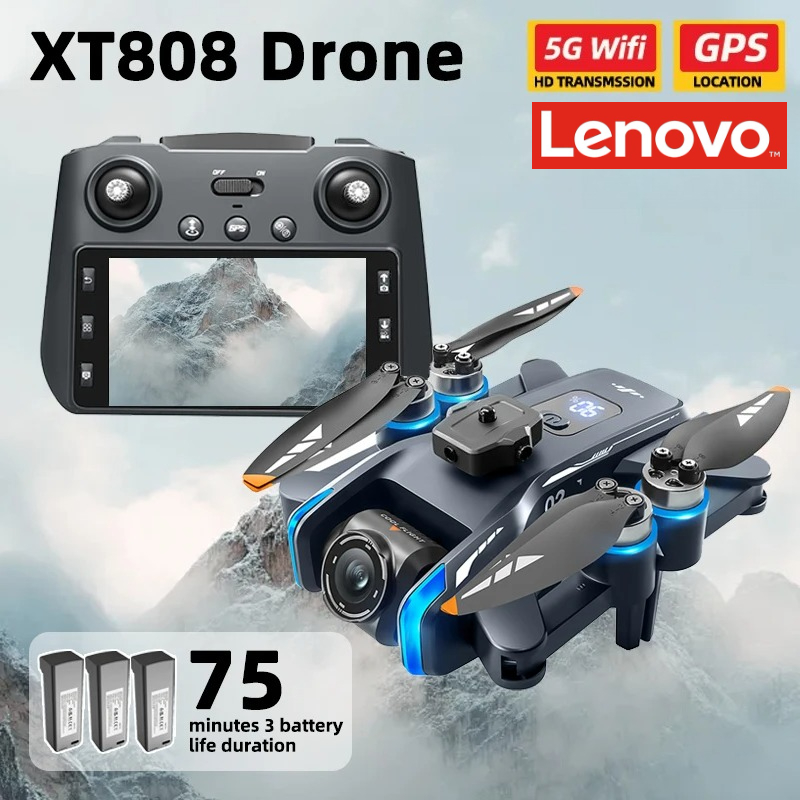 Drone Rc Explorer - Drone Lenovo XT808 Pro MAX 4K