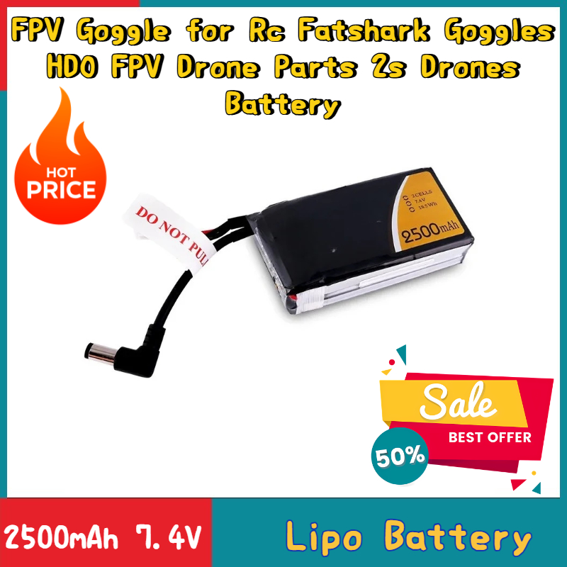 Drone Zll Rc - 2500mAh 7.4V Atualização 1C Lipo Bateria