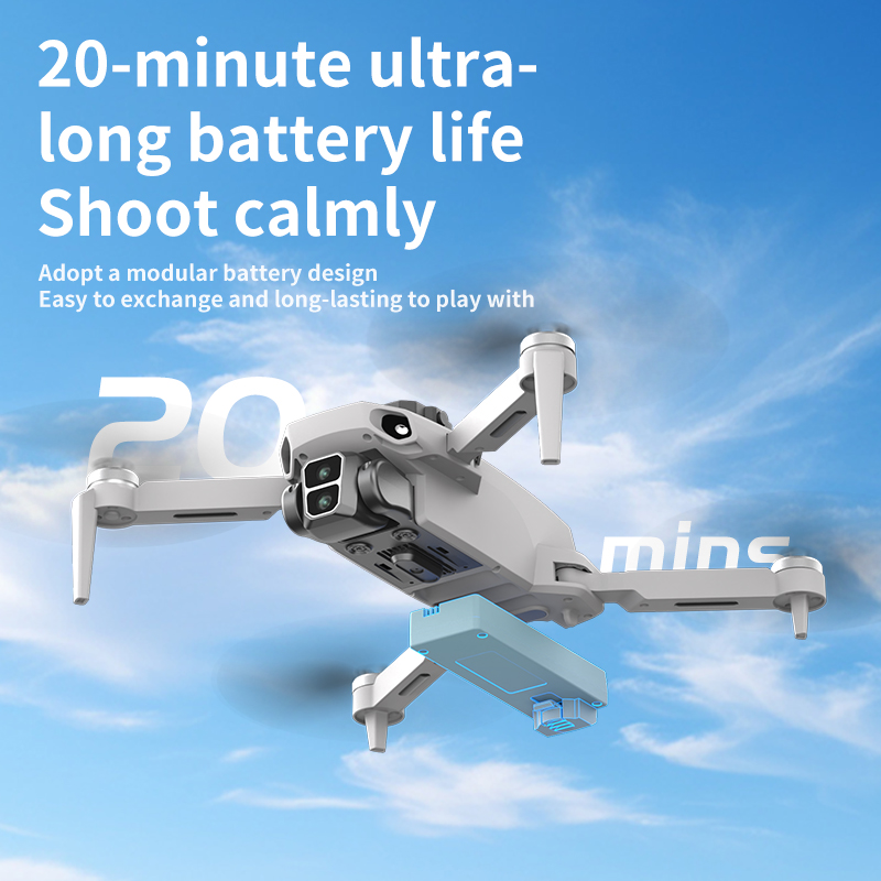 Drone RC Dobrável com Câmera 8 - Drone Rc Gps avaliação e preço