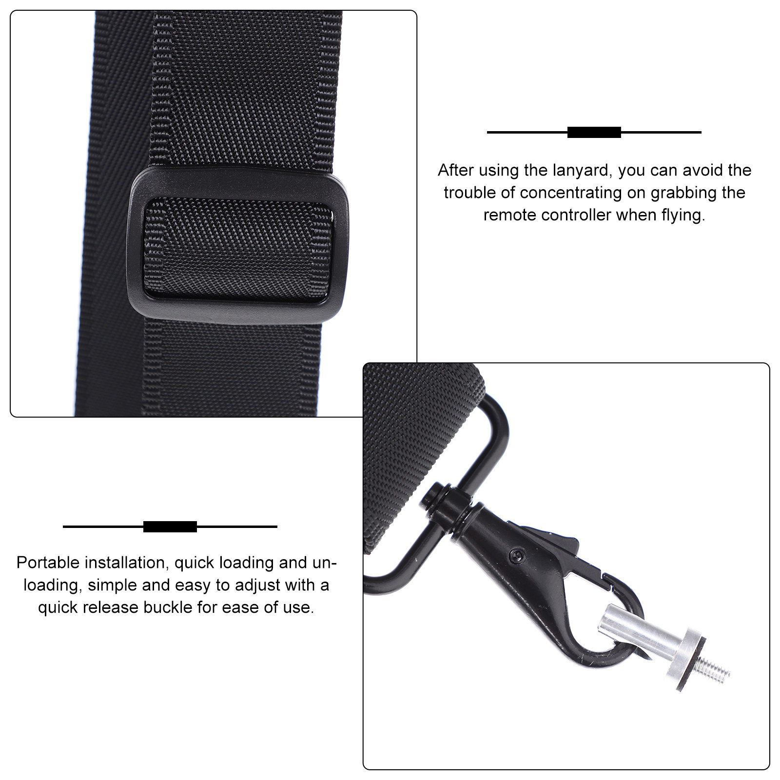 Cinta de Pescoço para Controle - Drone Rc Lanyard avaliação e preço
