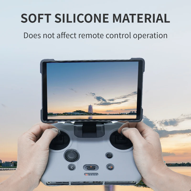 Capa de silicone 2 em 1 para d - Drone Rc Controller Cover avaliação e preço