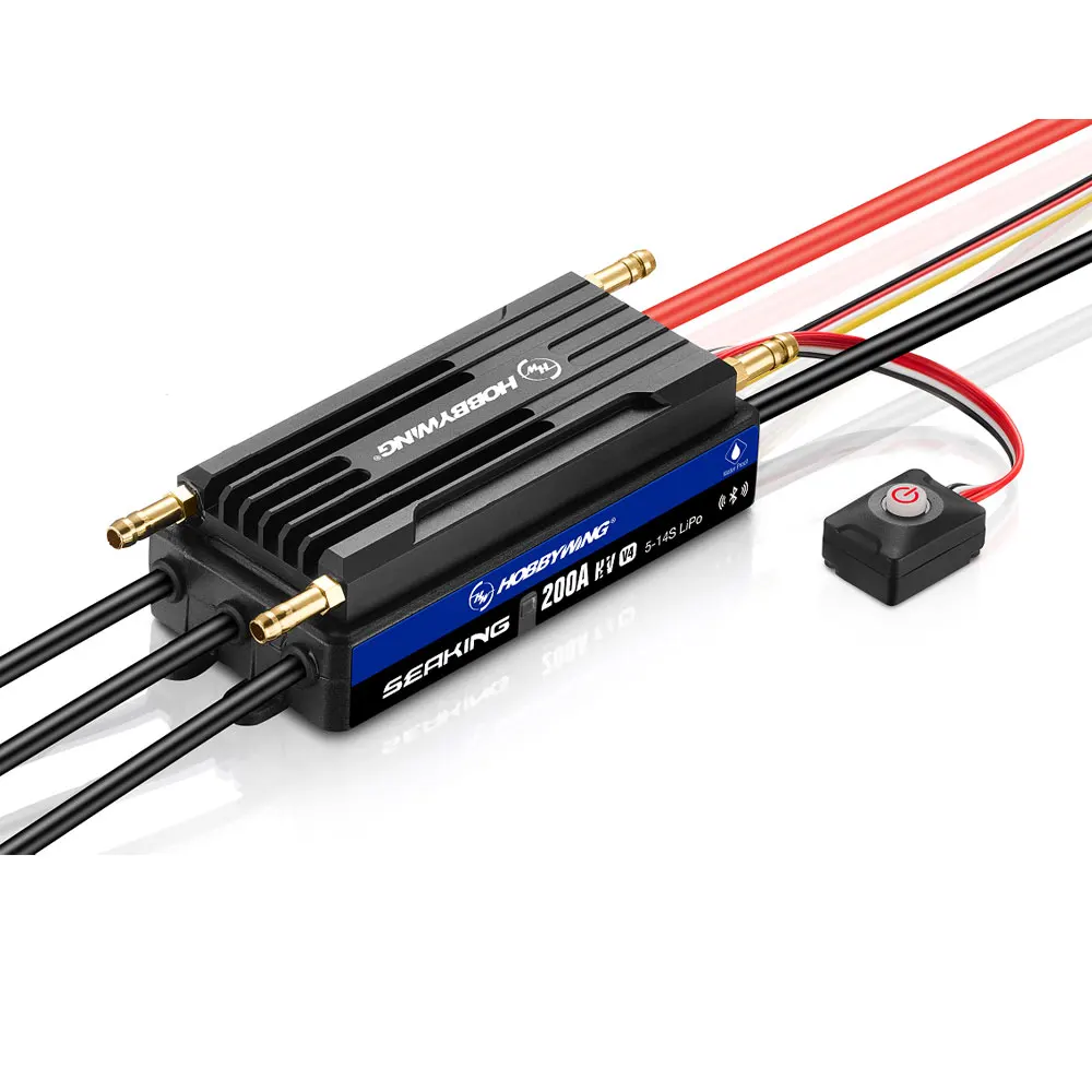 Motor Brushless Hobbywing 200A - Rc Boat Brushless Motor avaliação e preço