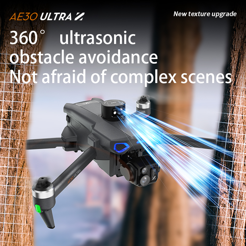 Drone RC 2026 AE30 com GPS, câ - Drone Rc Gps avaliação e preço