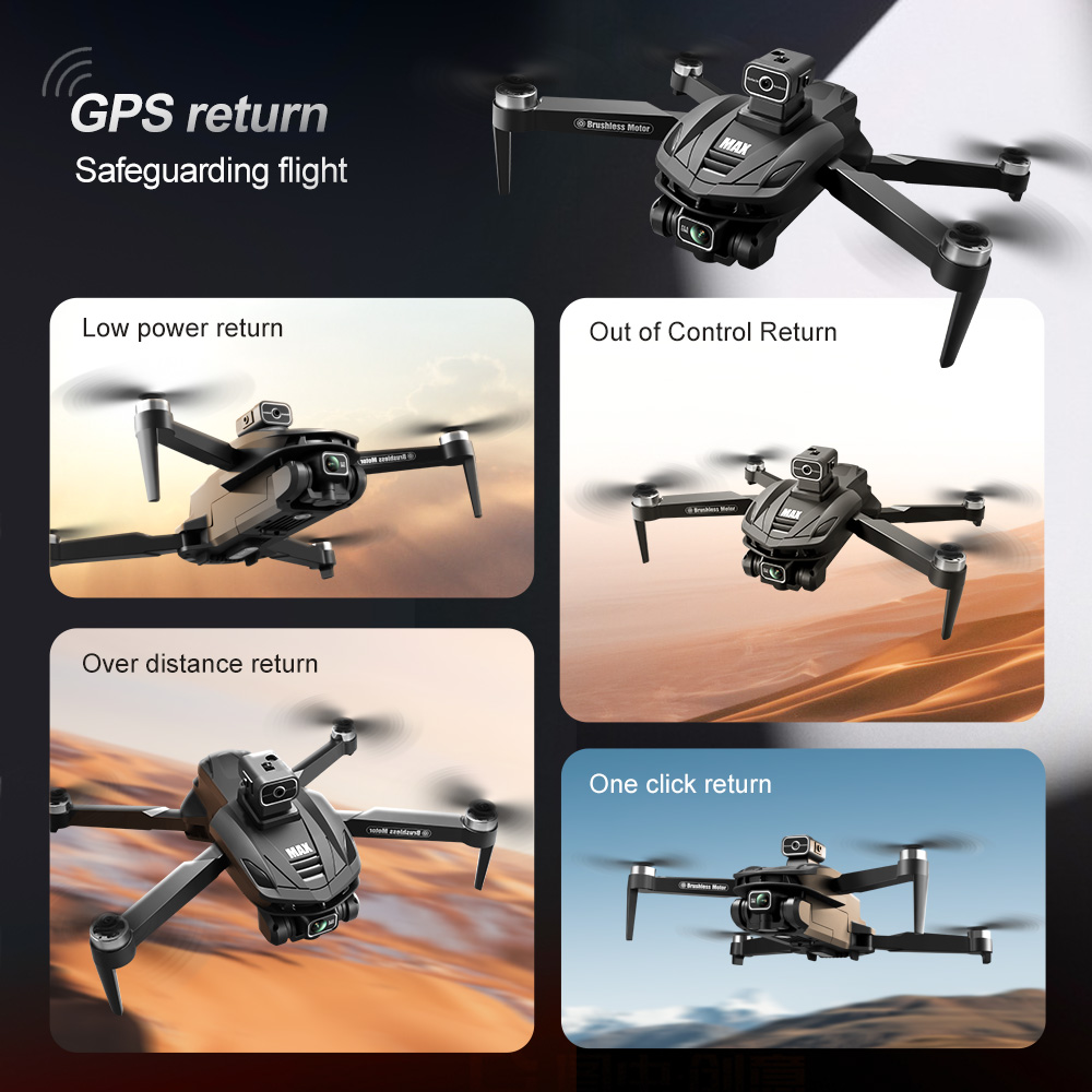 2025 V168 Pro MAX GPS Drone 8K - Drone Rc Explorer avaliação e preço
