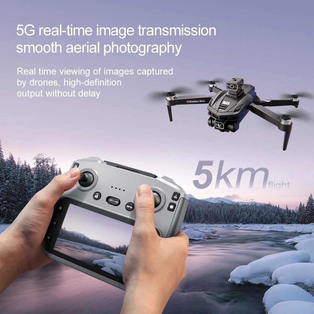 2025 V168 Pro MAX GPS Drone 8K - Drone Rc Explorer avaliação e preço