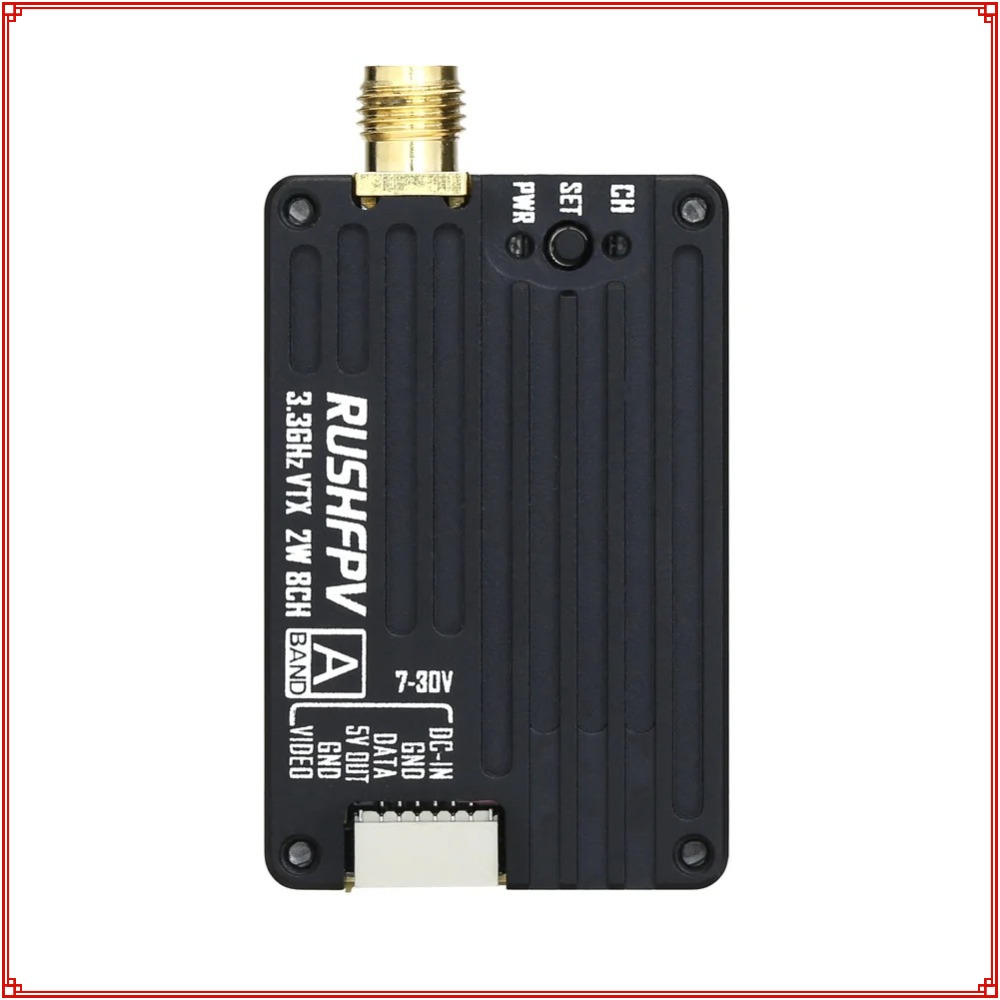 Novo Transmissor RUSHFPV 3.3G  - Drone Rc Fpv avaliação e preço