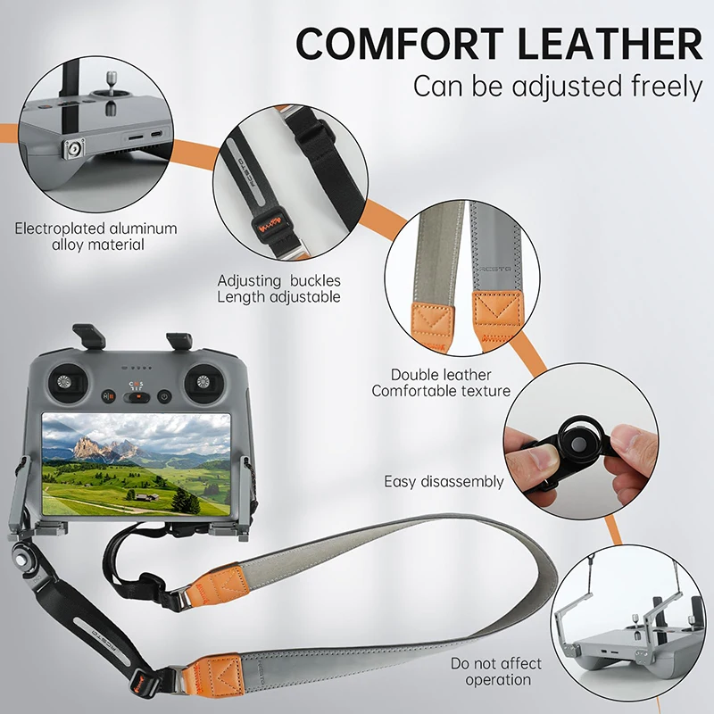 Rstoq para dji rc/rc 2 drone s - Drone Rc Lanyard avaliação e preço