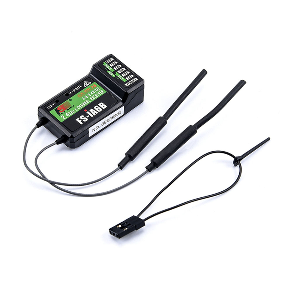 Flysky RC Receiver FS-IA6 IA6B - Drone Rc Battery avaliação e preço