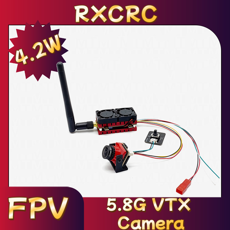 Rxcrc 5.8g 48ch 4.2w transmiss - Drone Rc Fpv avaliação e preço