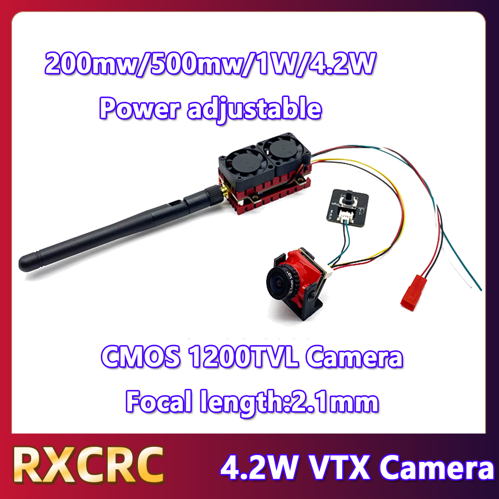 Rxcrc 5.8g 48ch 4.2w transmiss - Drone Rc Fpv avaliação e preço