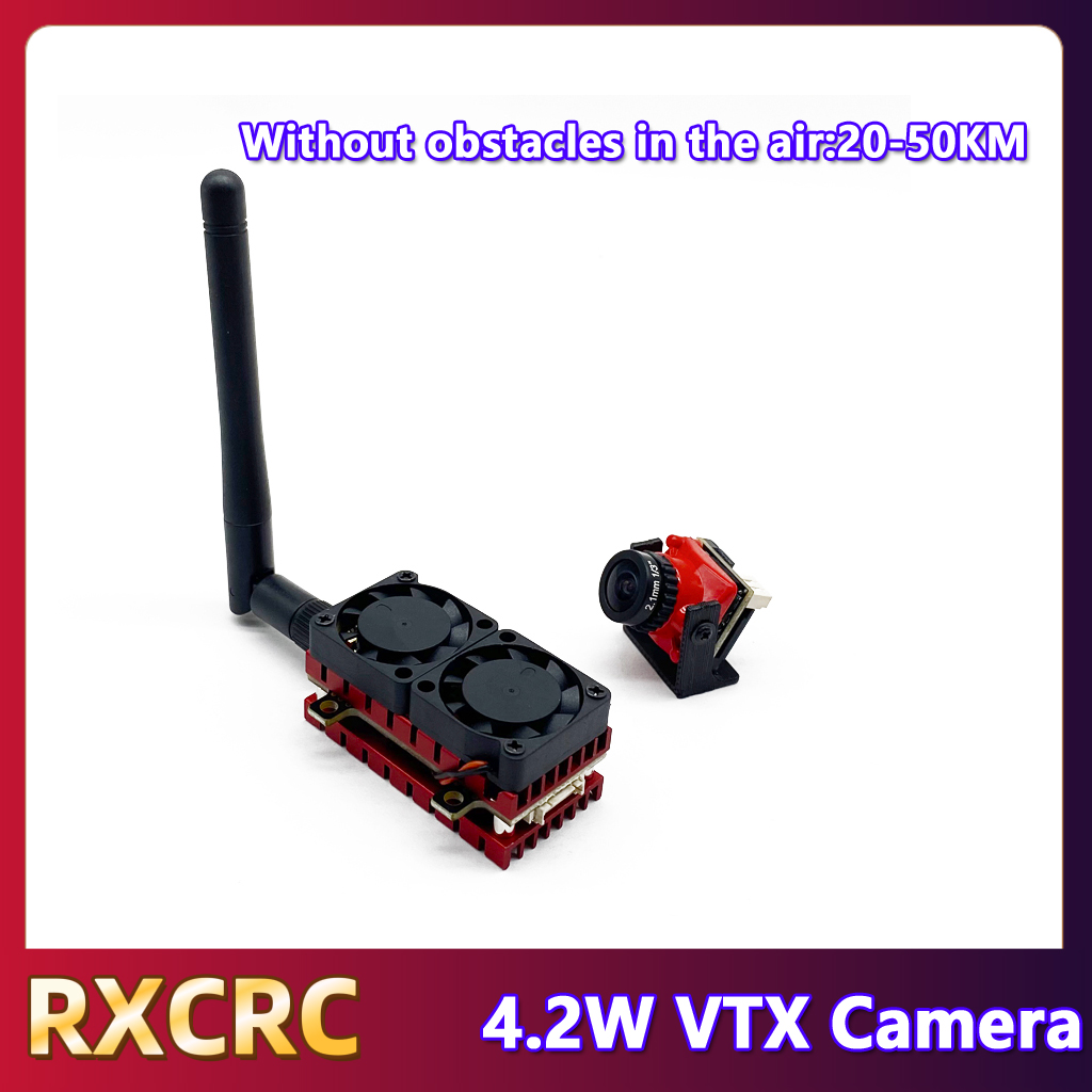 Rxcrc 5.8g 48ch 4.2w transmiss - Drone Rc Fpv avaliação e preço