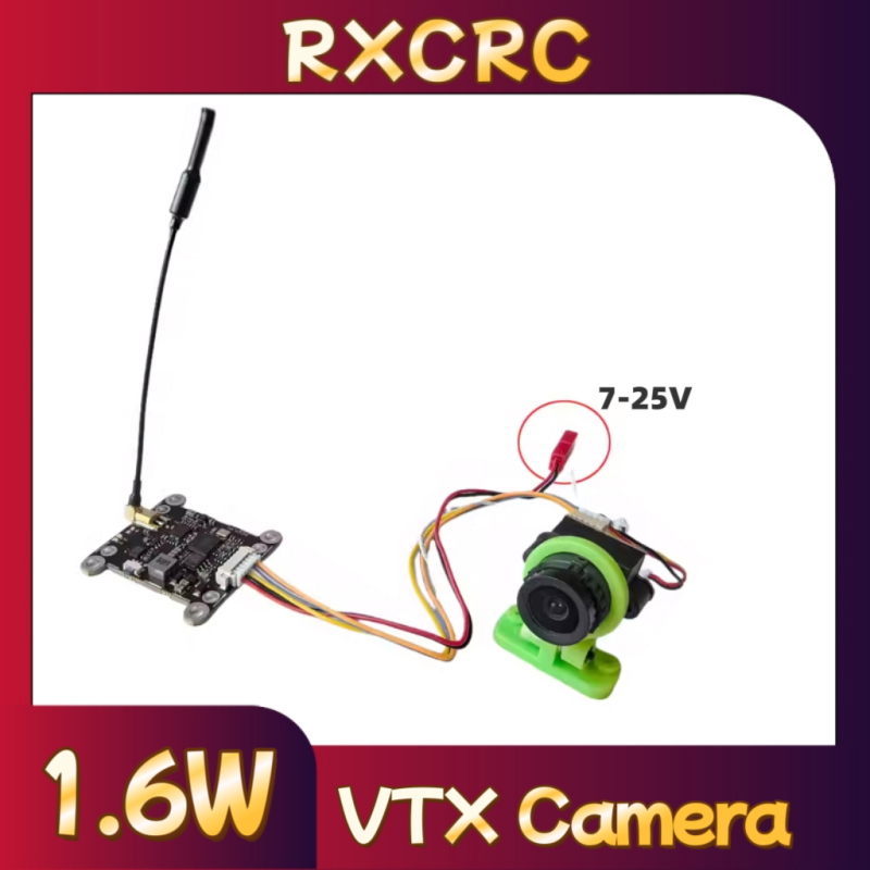 Módulo RXCRC 5.8G 48CH 1.6W VT - Drone Rc Fpv avaliação e preço