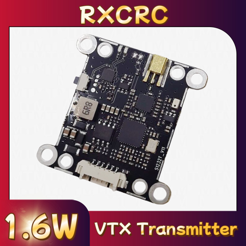 Módulo RXCRC 5.8G 48CH 1.6W VT - Drone Rc Fpv avaliação e preço