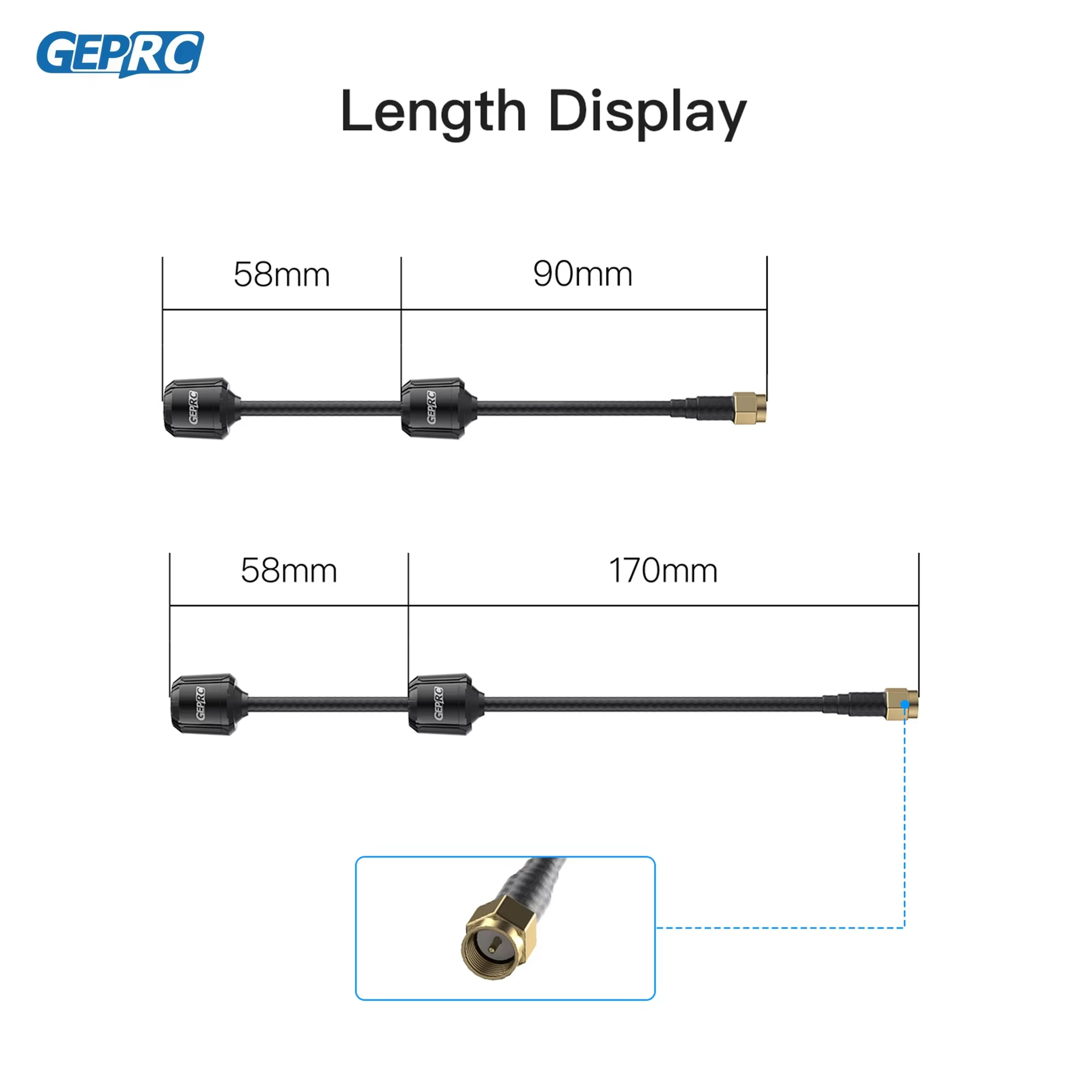 GEPRC Momoda2 Antena DUAL 5.8G - Drone Rc Diy avaliação e preço