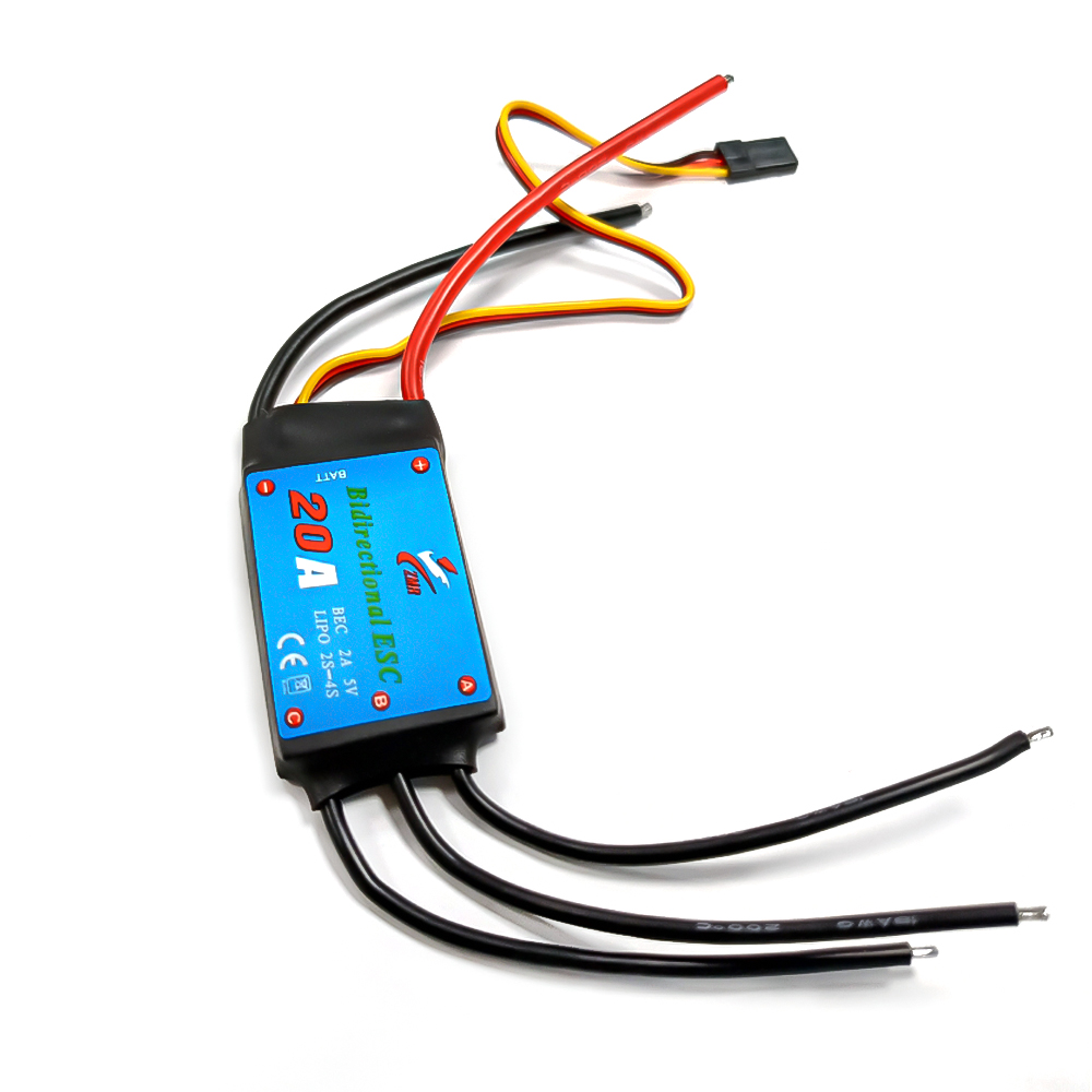 ZMR 12A-80A Bidirecional Brush - Rc Boat Brushless Motor avaliação e preço