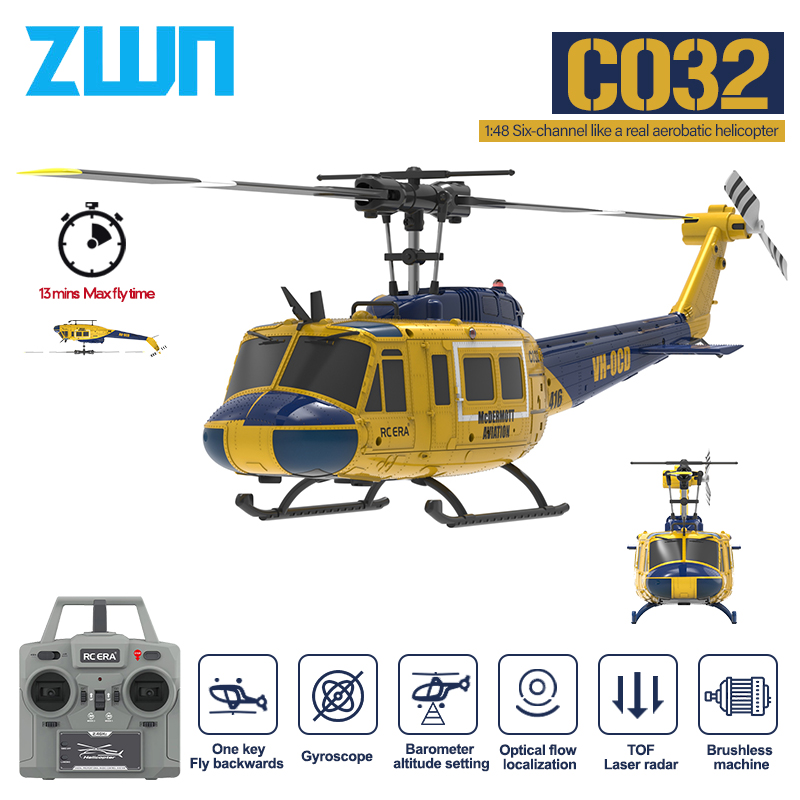 C032 RC Helicóptero 2.4G 6-Aix - Rc Helicopter Gyro avaliação e preço