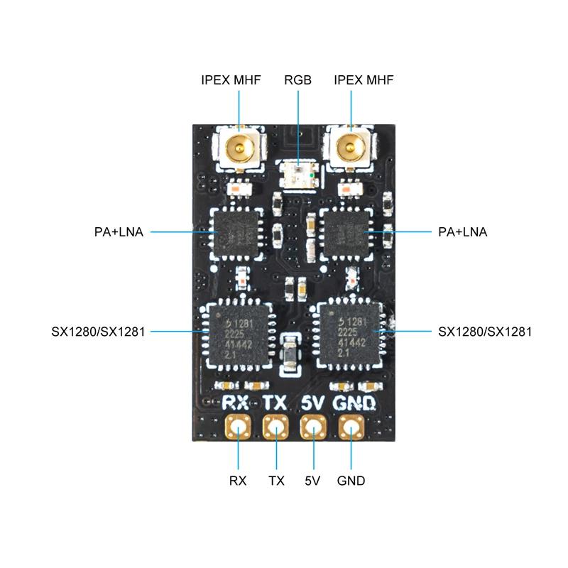 Receptor BETAFPV SuperD ELRS 2 - Drone Rc Diy avaliação e preço