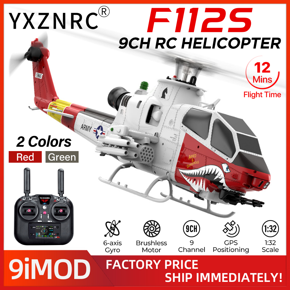Helicóptero RC YUXIANG F112S 9 - Rc Helicopter Gyro avaliação e preço