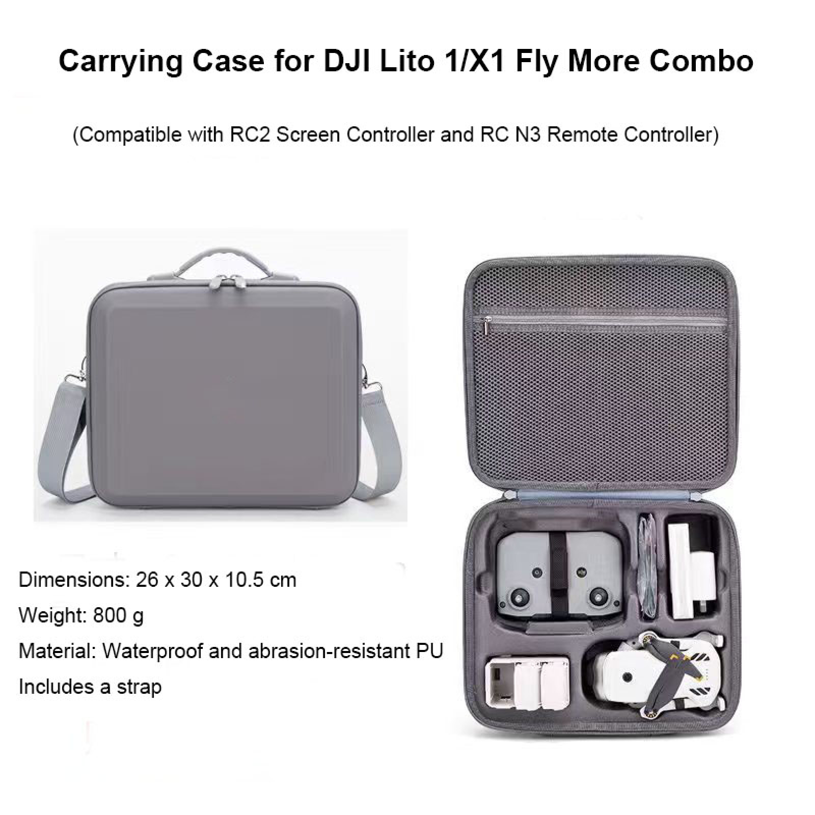 Estojo de Transporte Impermeáv - Drone X1 Rc avaliação e preço