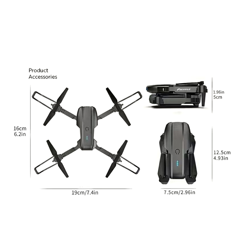 Drone RC Mini FACEGLE UAV E99, - Drone Rc Explorer avaliação e preço