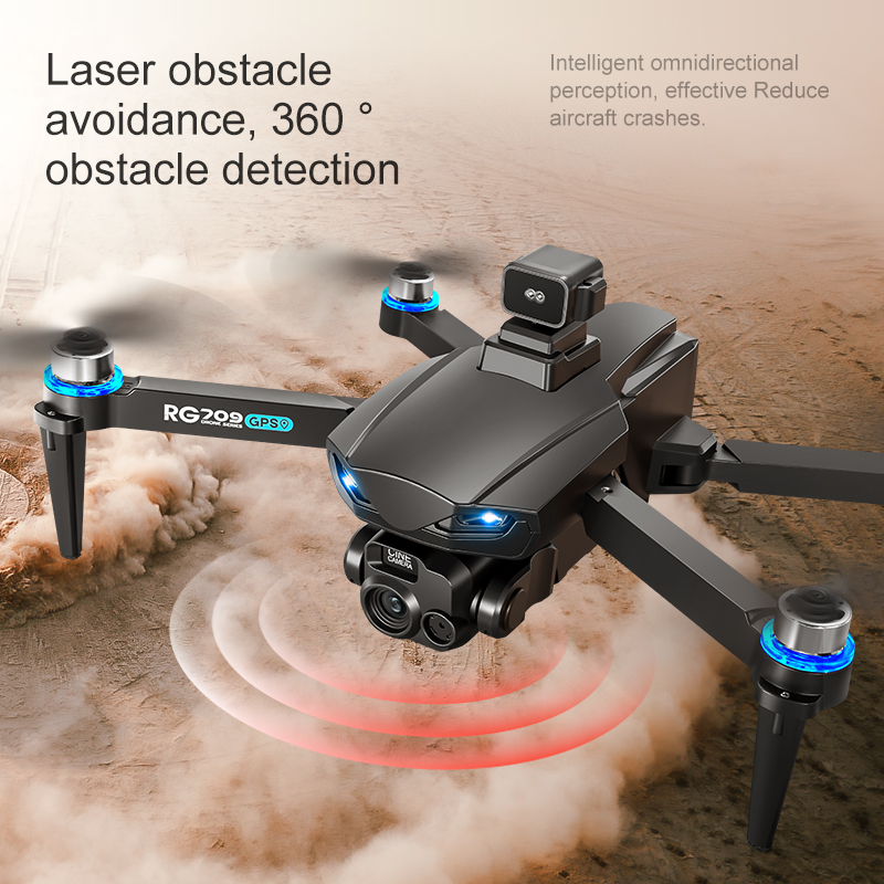 Novo drone 8k com câmera hd, l - Drone Rc Gps avaliação e preço