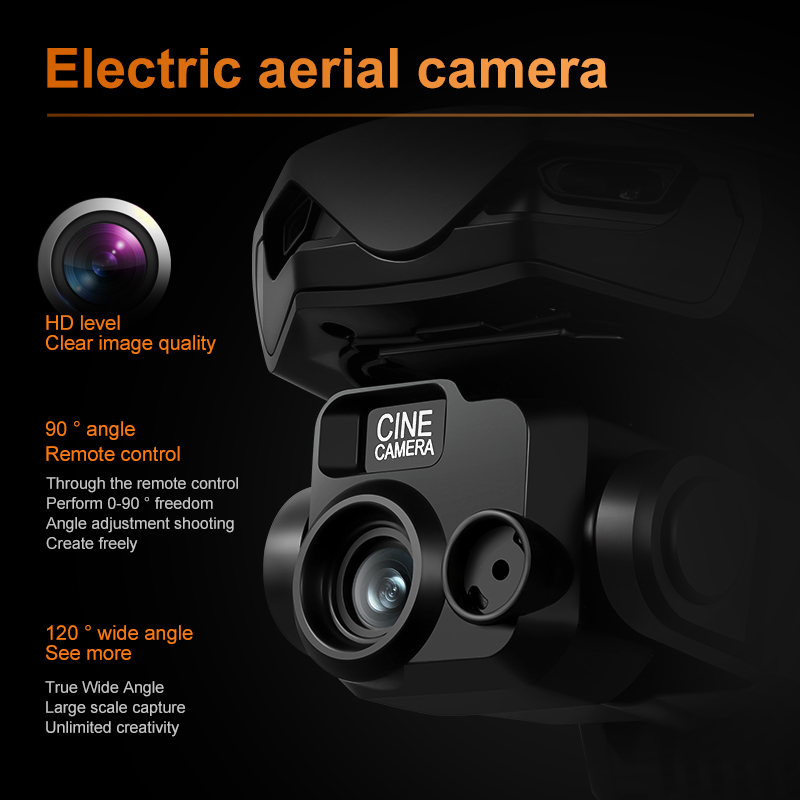 Novo drone 8k com câmera hd, l - Drone Rc Gps avaliação e preço