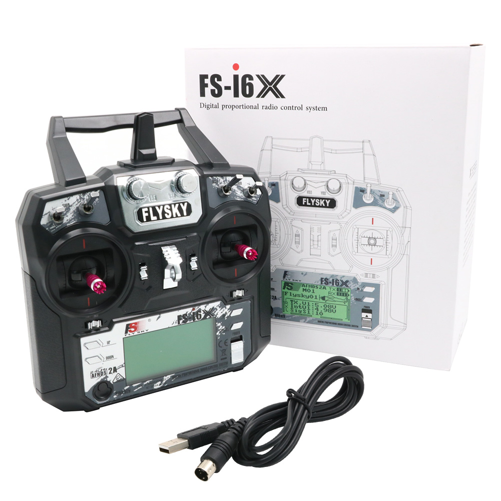 Flysky FS-i6X fs i6x 10ch 2.4g - Drone Rc Battery avaliação e preço