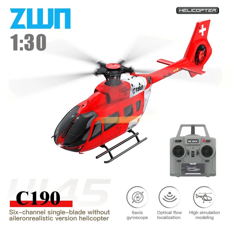C190 RC Helicóptero 2.4G 6-Aix - Rc Helicopter Gyro avaliação e preço