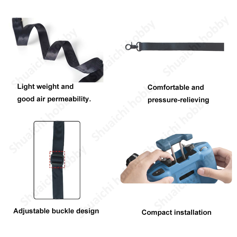 1PCS Controle Remoto com Alça  - Drone Rc Lanyard avaliação e preço
