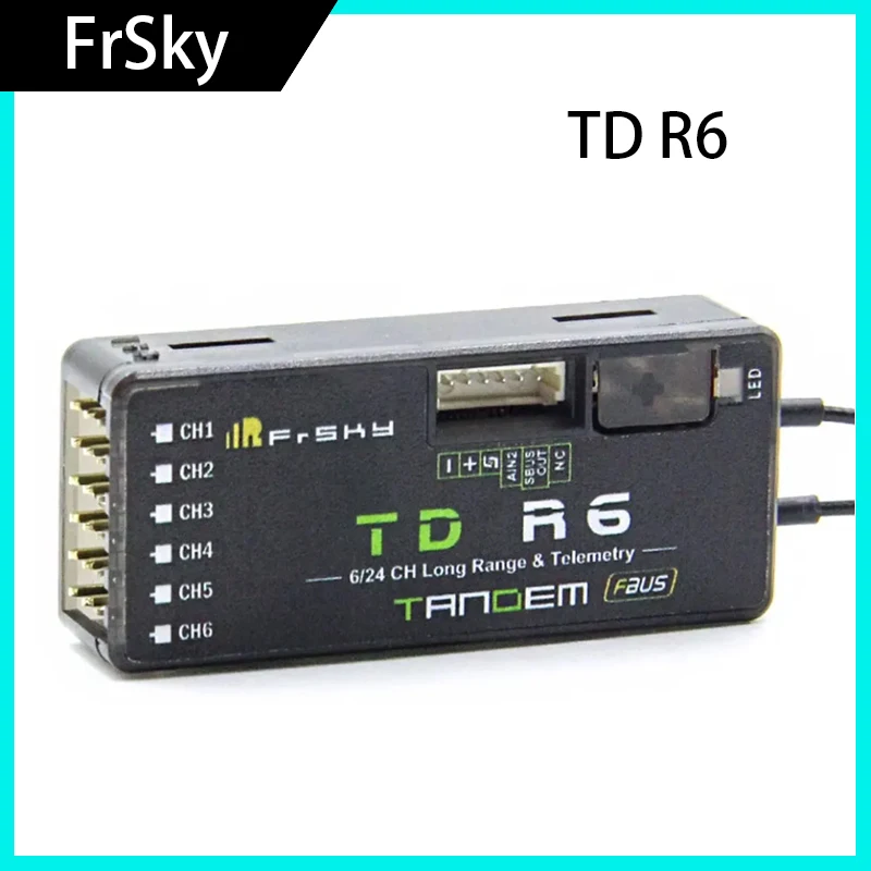 FrSky TD R6 2.4G/900MHz Recept - Frsky Receiver Module avaliação e preço
