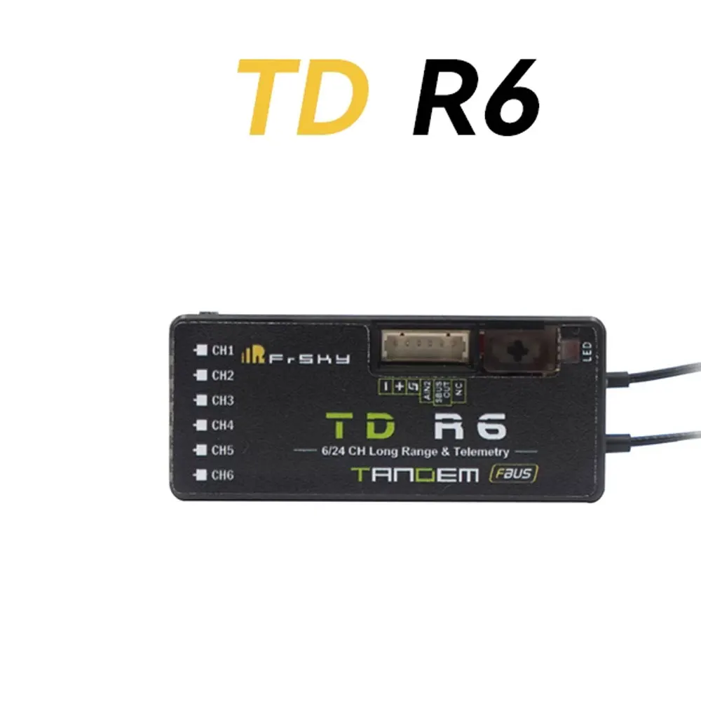 FrSky TD R6 2.4G/900MHz Recept - Frsky Receiver Module avaliação e preço