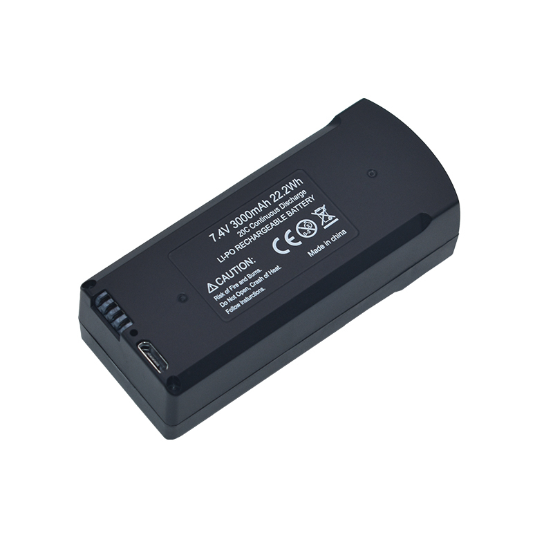 Bateria GPS V198 7.4V 3000mAh  - Drone Rc Gps avaliação e preço